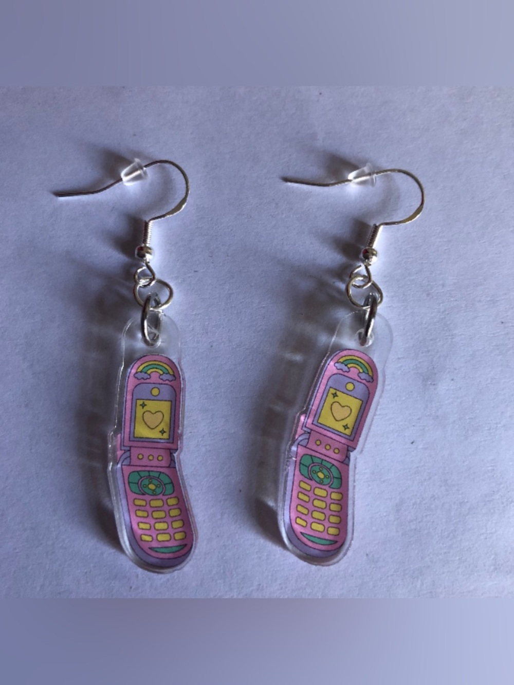 Flip phone y2k charm earrings
SKU755